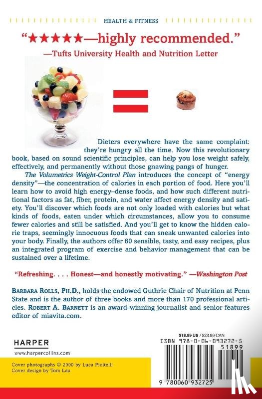 Rolls, Barbara, Barnett, Robert A. - The Volumetrics Weight-Control Plan