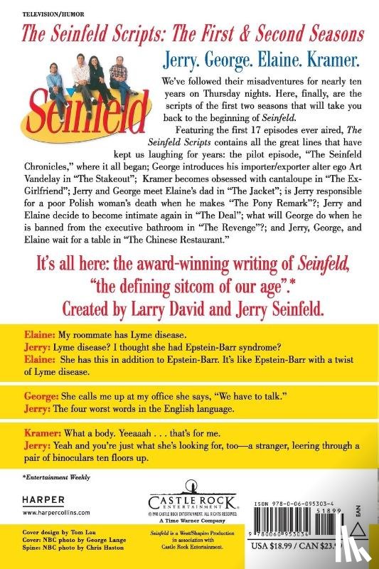 Seinfeld, Jerry, David, Larry - The Seinfeld Scripts