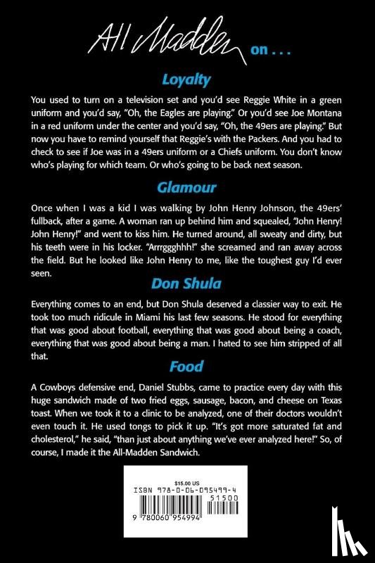 Madden, John - All Madden