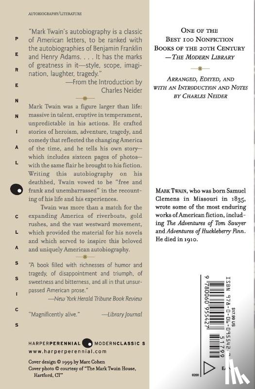 Twain, Mark - Autobiography of Mark Twain