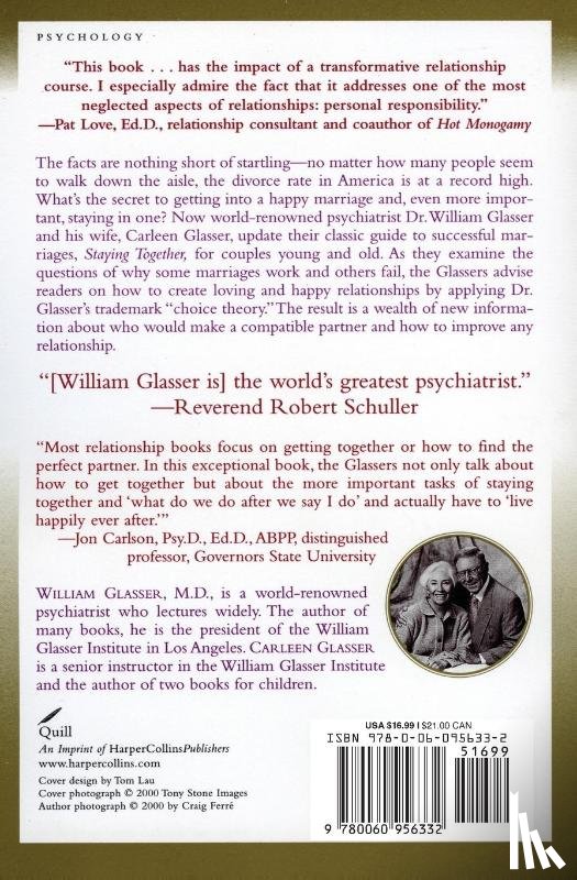 Glasser, William, Glasser, Carleen - Getting Together and Staying Together