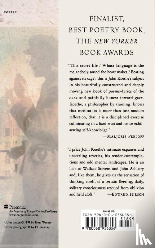 Koethe, John - Constructor Poems by John Koethe