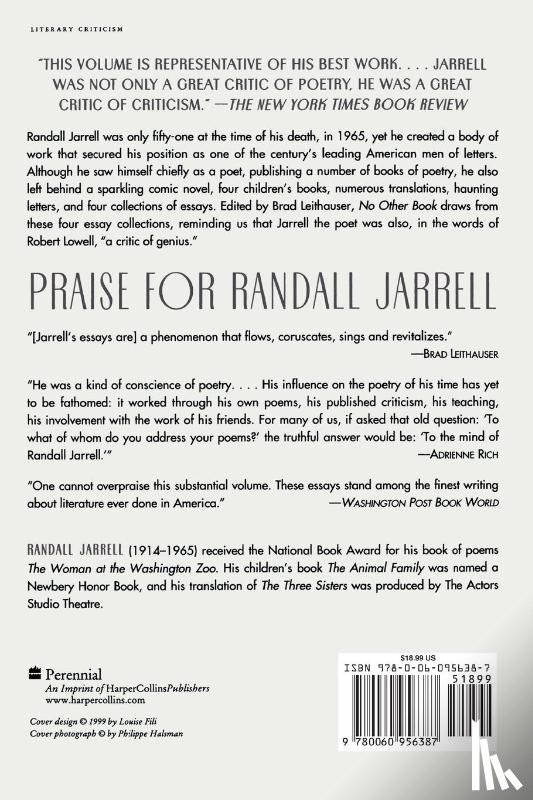 Jarrell, R. - No Other Book