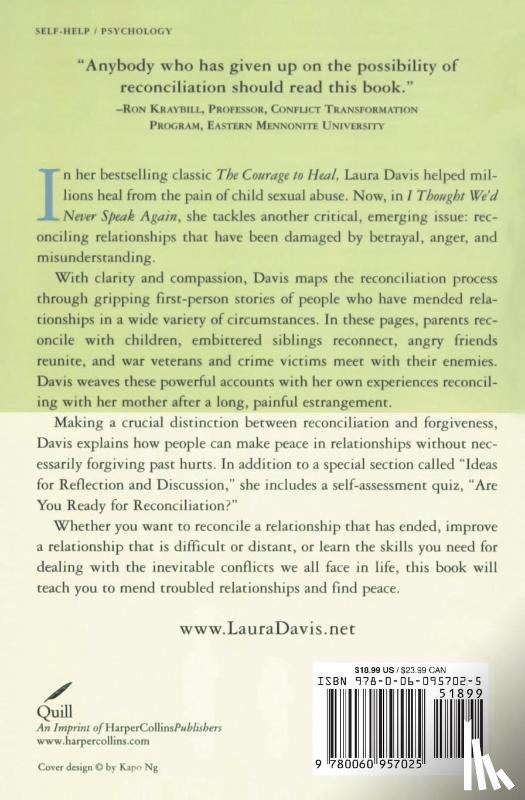 Davis, Laura - I Thought We'd Never Speak Again