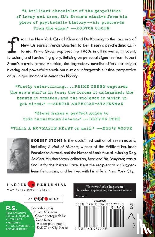 Stone, Robert - Prime Green: Remembering the Sixties