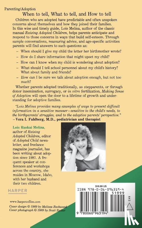 Melina, L r - Making Sense of Adoption