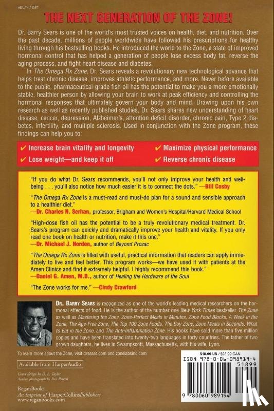 Sears, Barry - The Omega Rx Zone