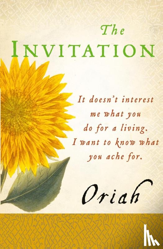 Oriah - The Invitation