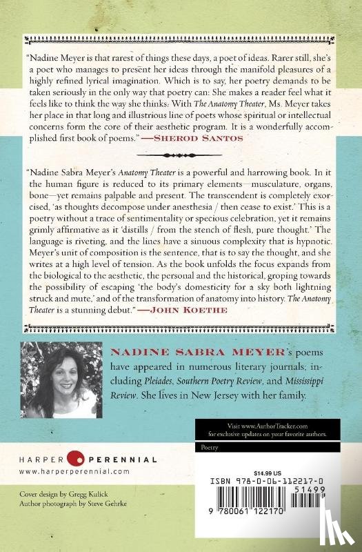 Meyer, Nadine - The Anatomy Theater