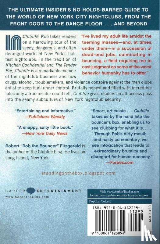 Bouncer, Rob the - Clublife