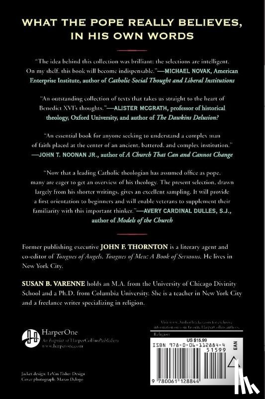 Thornton, John F, Varenne, Susan B - The Essential Pope Benedict XVI
