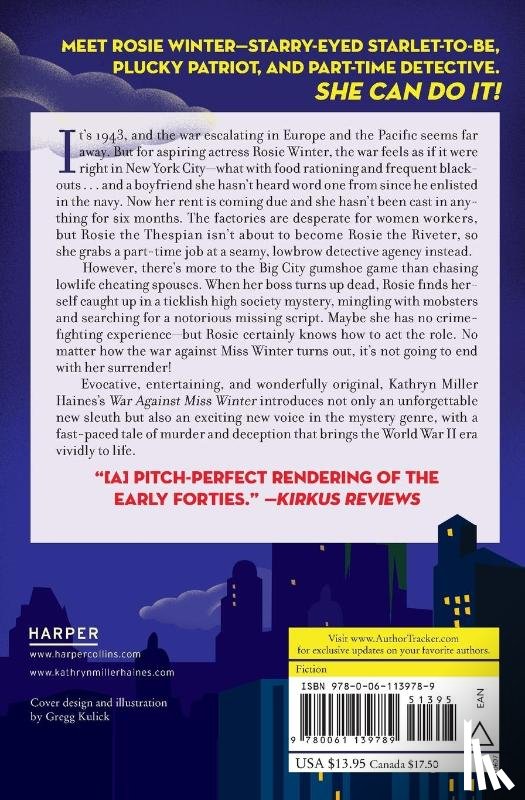 Haines, Kathryn Miller - The War Against Miss Winter