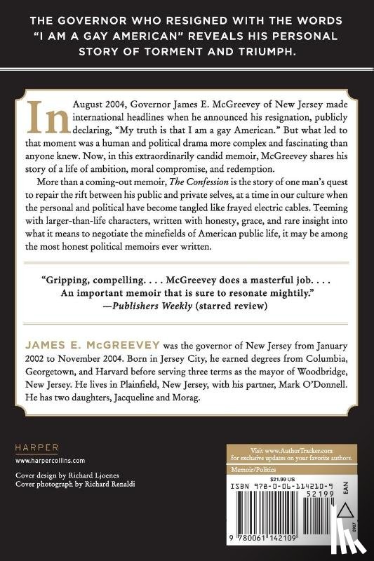 McGreevey, James - The Confession
