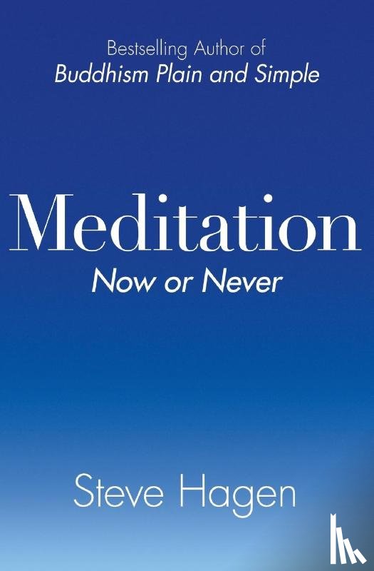 Hagen, Steve - MEDITATION NOW OR NEVER