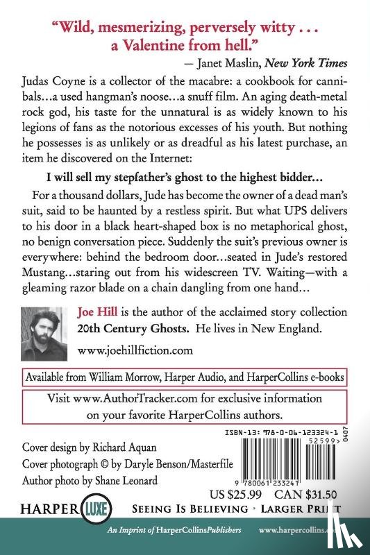 Hill, Joe - Heart-Shaped Box LP