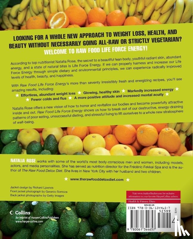 Rose, Natalia - Raw Food Life Force Energy