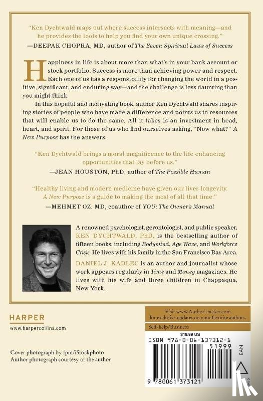 Dychtwald, Ken, Kadlec, Daniel J - A New Purpose