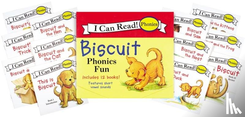 Capucilli, Alyssa Satin - Biscuit 12-Book Phonics Fun!