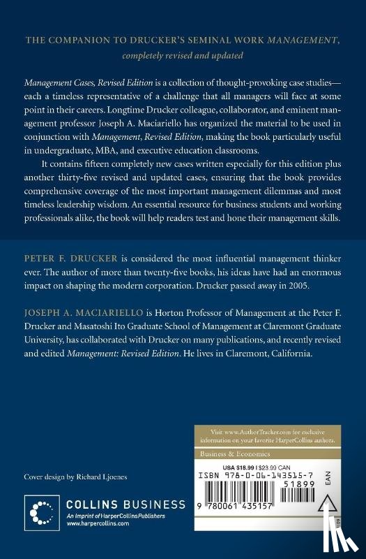 Drucker, Peter F. - Management Cases, Revised Edition