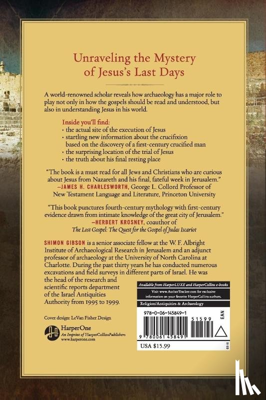 Gibson, Shimon - The Final Days of Jesus
