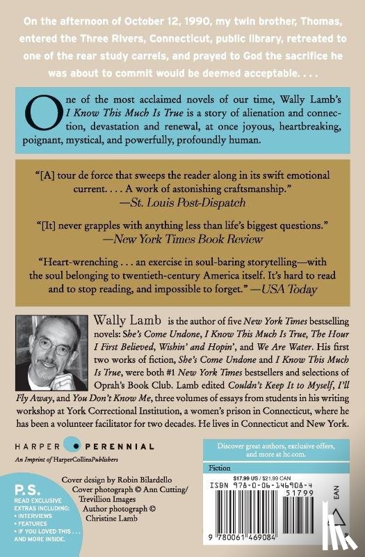 Lamb, Wally - I Know This Much Is True