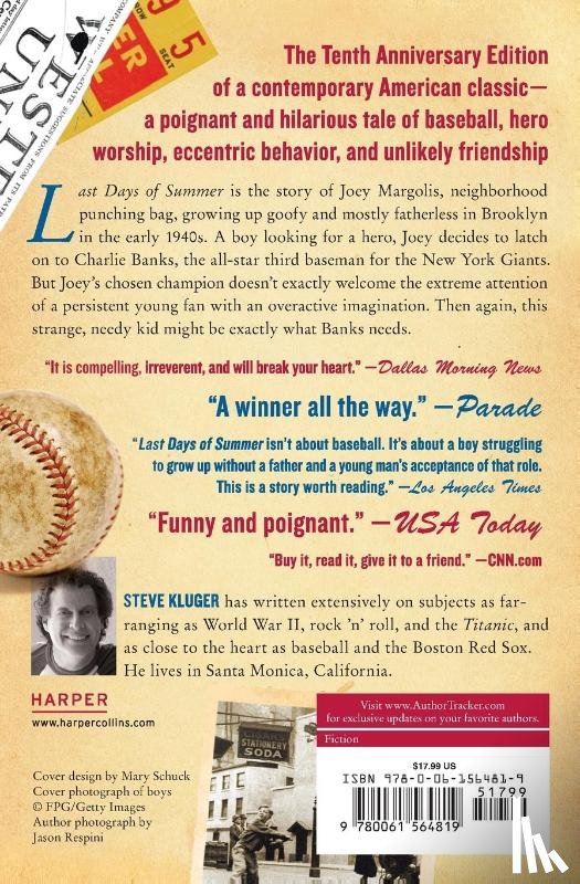 Kluger, Steve - Last Days of Summer Updated Ed