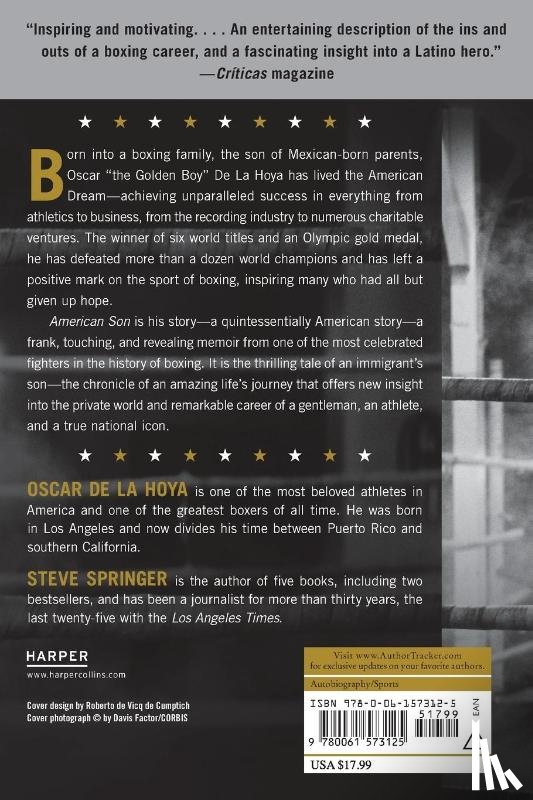 De La Hoya, Oscar, Springer, Steve - American Son