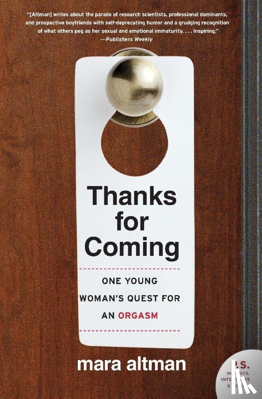 Altman, Mara - Thanks for Coming