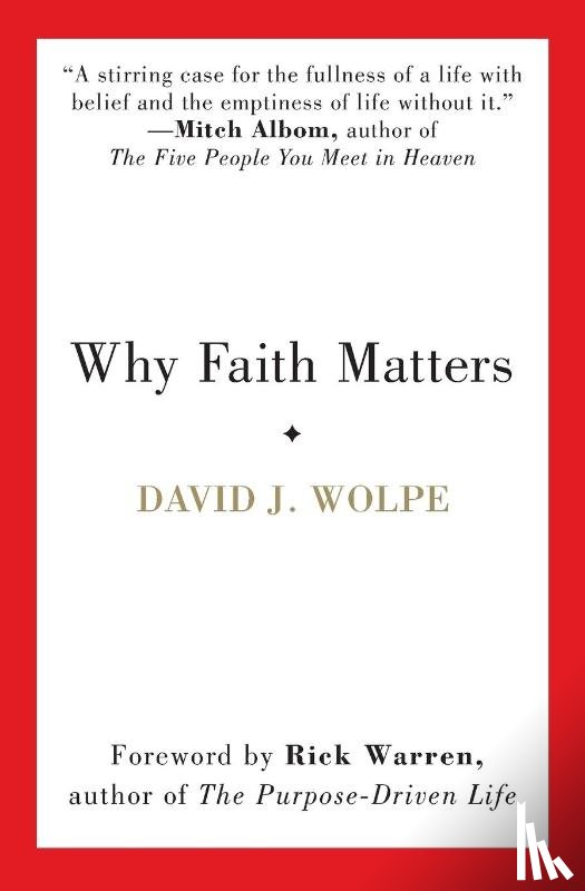Wolpe, David J. - Why Faith Matters