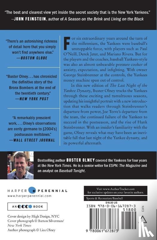 Olney, Buster - The Last Night of the Yankee Dynasty New Edition