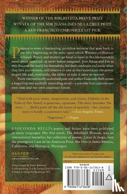 Belli, Gioconda - Infinity in the Palm of Her Hand