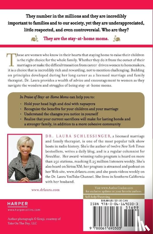 Schlessinger, Dr. Laura - In Praise of Stay-at-Home Moms