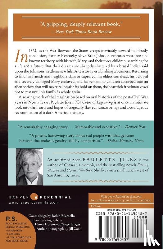 Jiles, Paulette - The Color of Lightning