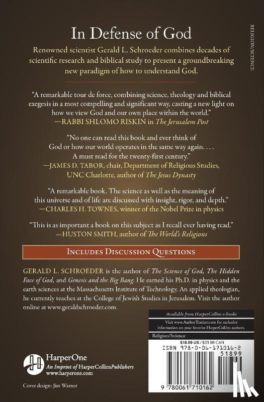 Schroeder, Gerald - God According to God