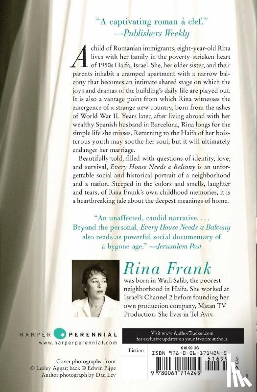 Frank, Rina - Every House Needs a Balcony