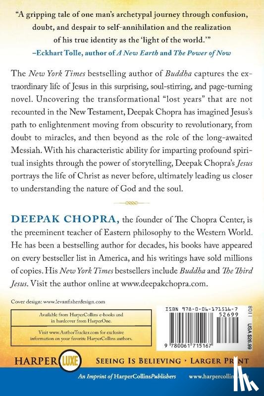 Chopra, Deepak - Jesus Large Print