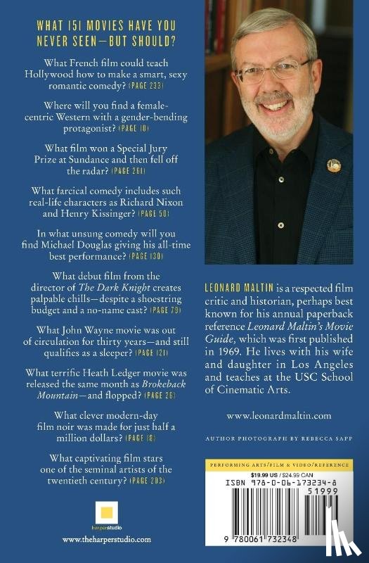 Maltin, Leonard - Leonard Maltin's 151 Best Movies You've Never Seen