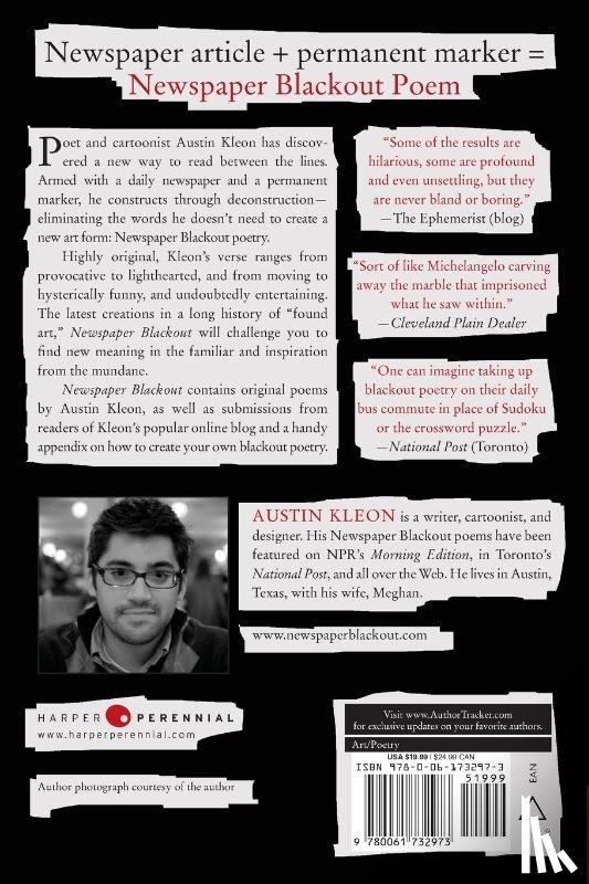 Kleon, Austin - Newspaper Blackout