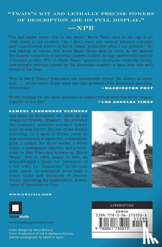 Twain, Mark - Who Is Mark Twain?