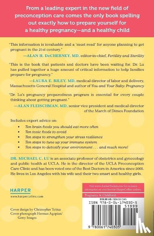 Lu, Dr. Michael C - Get Ready to Get Pregnant