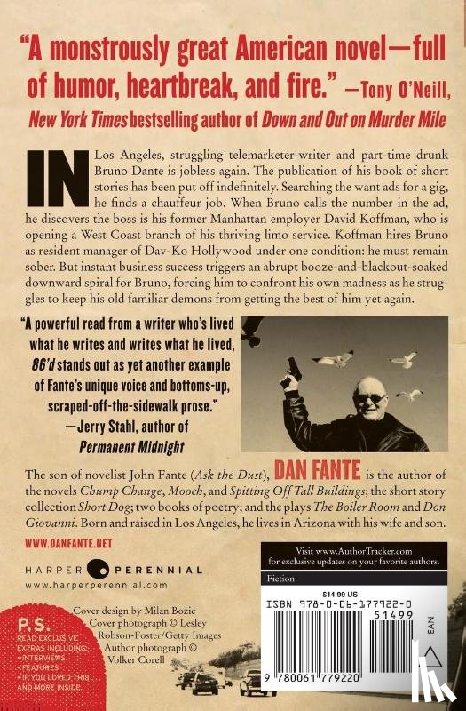 Fante, Dan - 86'd