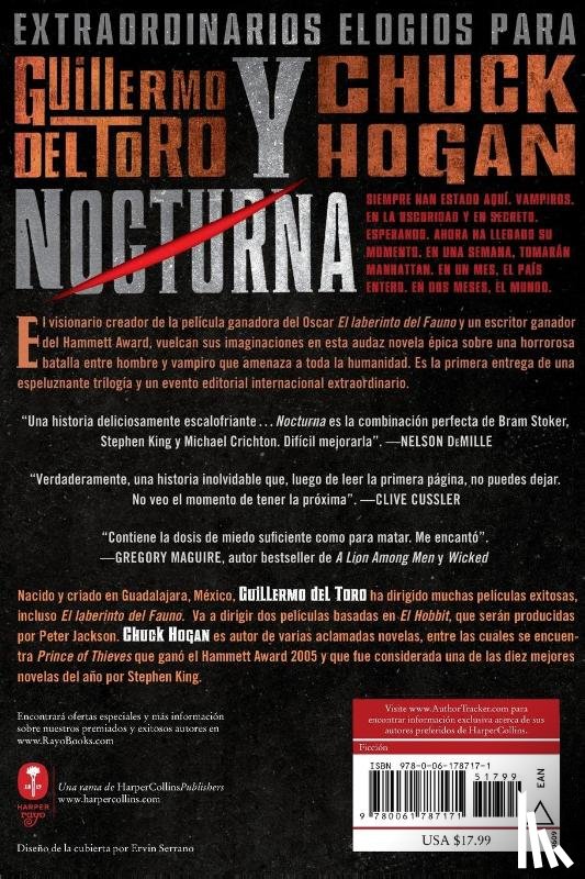 del Toro, Guillermo, Hogan, Chuck - Nocturna