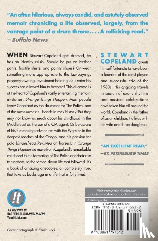 Copeland, Stewart - Strange Things Happen