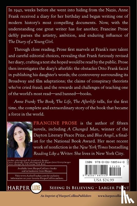 Prose, Francine (Translators) - Anne Frank LP