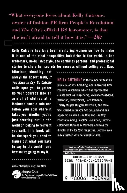 Cutrone, Kelly, Bryan, Meredith - If You Have to Cry, Go Outside