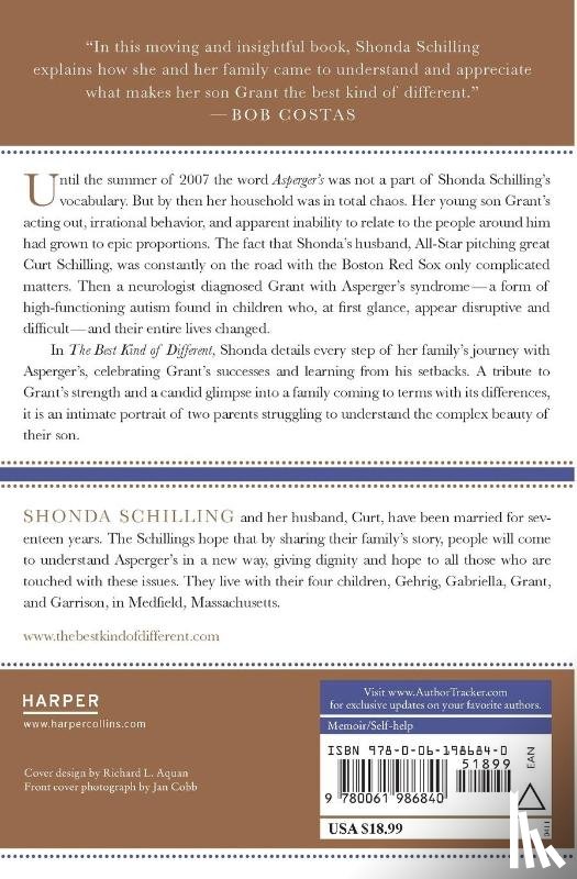 Schilling, Shonda, Schilling, Curt - The Best Kind of Different