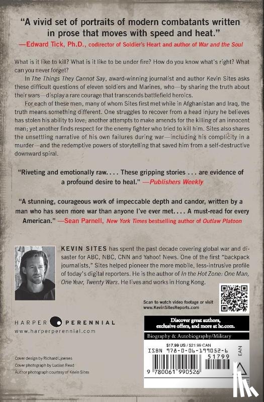 Sites, Kevin - The Things They Cannot Say