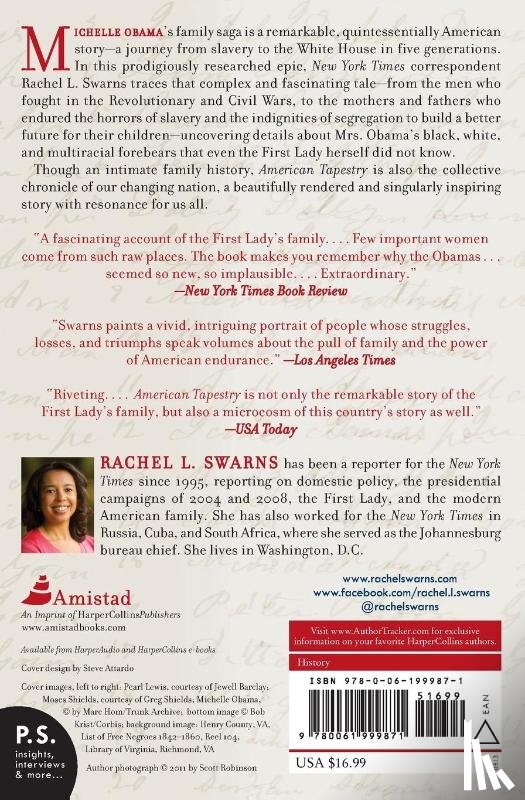 Swarns, Rachel L. - American Tapestry