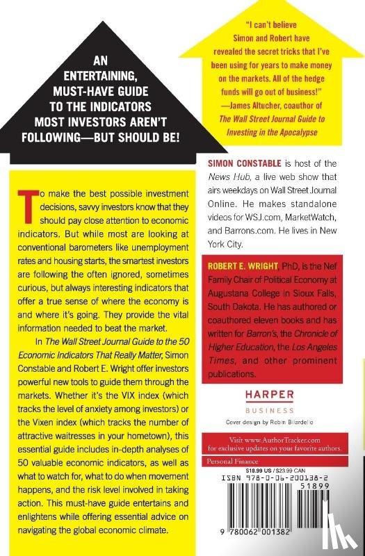 Constable, Simon, Wright, Robert E. - The WSJ Guide to the 50 Economic Indicators That Really Matter