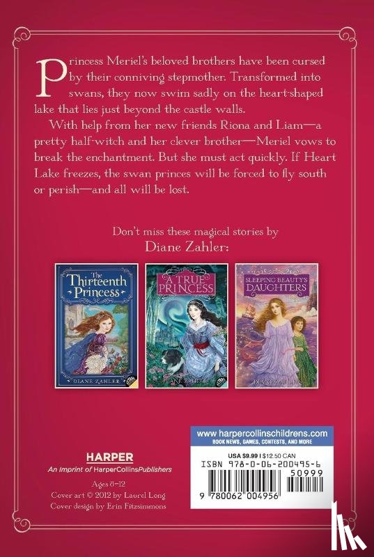 Zahler, Diane - Princess of the Wild Swans